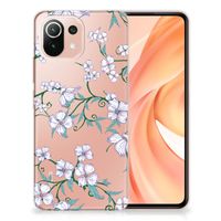 Xiaomi Mi 11 Lite | 11 Lite 5G NE Uniek TPU Case Blossom White