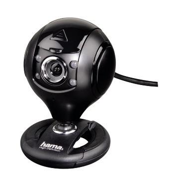 Hama 00053950 webcam 1,3 MP 1280 x 1024 Pixels USB 2.0 Zwart