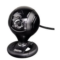 Hama 00053950 webcam 1,3 MP 1280 x 1024 Pixels USB 2.0 Zwart - thumbnail