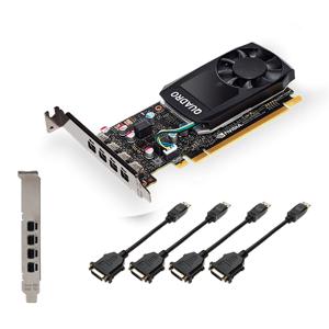 PNY VCQP1000DVIV2-PB videokaart NVIDIA Quadro P1000 V2 4 GB GDDR5