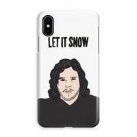 Let It Snow: iPhone XS Max Volledig Geprint Hoesje - thumbnail