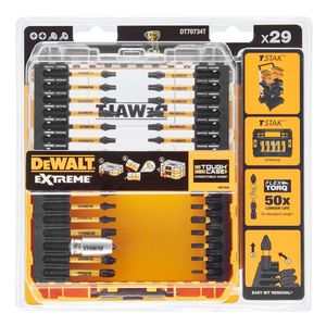 DeWalt Accessoires DT70734T-QZ | 29-delig FlexTorq schroevendraaier bitset - DT70734T-QZ