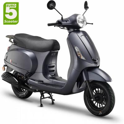 Senzo RivaLux R Matgrijs - Benzine Scooter Senzo RivaLux R Matgrijs - Benzine Scooter