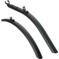 spatbordset Trekking 28 inch zwart