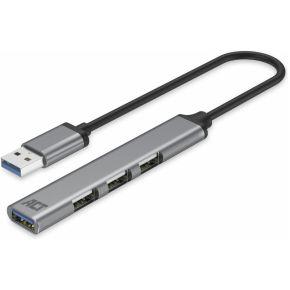 ACT USB-A hub. 3x USB-A 2.0 en 1x USB-A 3.0