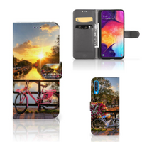 Samsung Galaxy A50 Flip Cover Amsterdamse Grachten