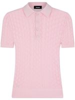 DSQUARED2 polo en maille - Rose