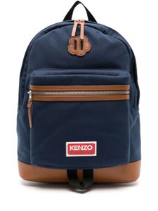 Kenzo sac à dos Explore à patch logo - Bleu