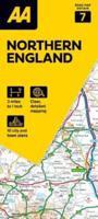 Wegenkaart - landkaart 7 Road Map Britain Northern England | AA Publis - thumbnail