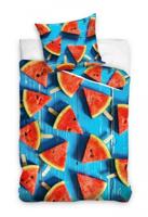 Carbotex dekbedovertrek watermeloen 140 x 200 cm