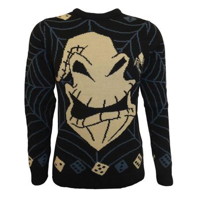 Nightmare Before Christmas Sweatshirt Christmas Jumper Ooogie Boogie  Size S