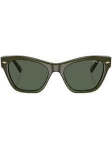 Vogue Eyewear lunettes de soleil à logo imprimé - Vert