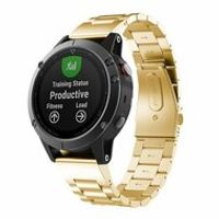 Stalen schakelband - Goud - Garmin Forerunner 745 / 935 / 945 / 955 / 965 - thumbnail