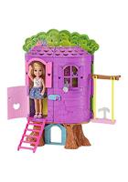 Mattel Barbie FPF83 Chelsea boomhut speelset en pop