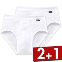 Schiesser 2 stuks Essentials Fine Rib Sports Briefs * Actie *