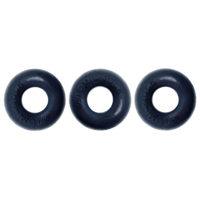 Oxballs Ringer - 3-pack of Do-Nut-1 Cockrings - Night - thumbnail