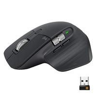 Logitech MX Master 3 Geavanceerde Draadloze Muis, Bluetooth of 2.4 GHz USB dongle, Supersnel Scrollen, 4000 DPI Tracking, Ergonomisch, 7 Knoppen, Oplaadbaar, PC/Mac/Laptop/iPad OS - Donkergrijs