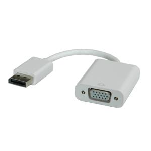 ROLINE DisplayPort-VGA Adapter, DP Male - VGA Female