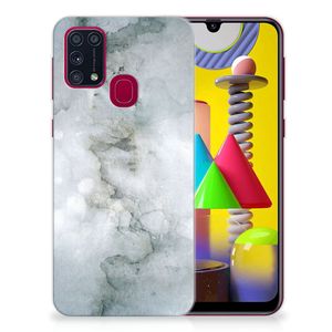 Hoesje maken Samsung Galaxy M31 Painting Grey