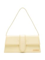 Jacquemus sac porté épaule Le Bambino Long en cuir - Jaune