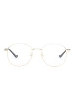 Gucci Eyewear lunettes de vue rondes GG1496OA - Or