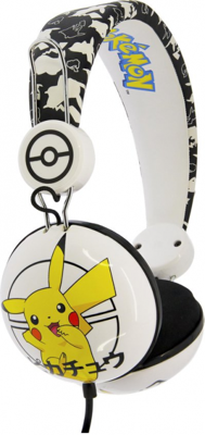 OTL Technologies Pokémon Japanese Hoofdtelefoons Hoofdband 3,5mm-connector Zwart, Wit, Geel OTL Technologies Pokémon Japanese Hoofdtelefoons Hoofdband 3,5mm-connector Zwart, Wit, Geel