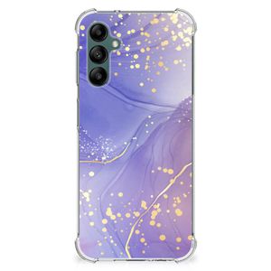 Back Cover voor Samsung Galaxy A14 5G/4G Watercolor Paars