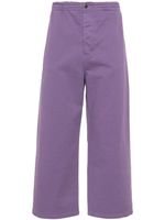 Société Anonyme pantalon droit à logo brodé - Violet - thumbnail