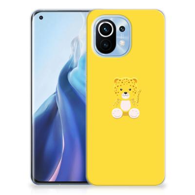 Xiaomi Mi 11 Telefoonhoesje met Naam Baby Leopard