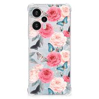 Xiaomi Poco F5 Case Butterfly Roses