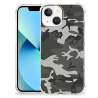 iPhone 13 mini Doorzichtige Silicone Hoesje Army Light