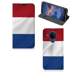 Nokia 5.4 Standcase Nederlandse Vlag