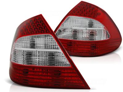 Tuning-Tec Achterlichten MERCEDES W211 E-Klasse 03 02-04 06 ROOD HELDER LED