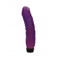 Perfect Pleasure multi-speed Vibrator - 22 cm- Purple - thumbnail