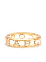 Marc Jacobs bracelet jonc The Logo - Or