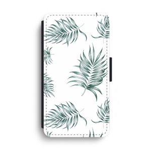 Simple leaves: iPhone XS Max Flip Hoesje