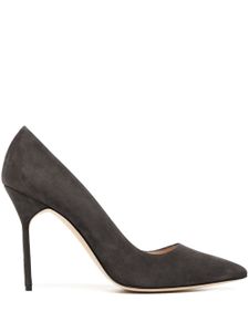 Manolo Blahnik BB 100mm suede pumps - Noir