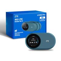 ZTE U10S Pro Blue, 4G+LTE Mobile Wi-Fi 6, draagbare reiswifi ontgrendeld tegen lage kosten, verbindt 32 apparaten, 3000 mAh, batterijduur van 10 uur, roaming op alle wereldwijde netwerken