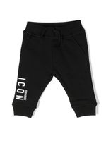 DSQUARED2 KIDS pantalon de jogging à logo Icon imprimé - Noir