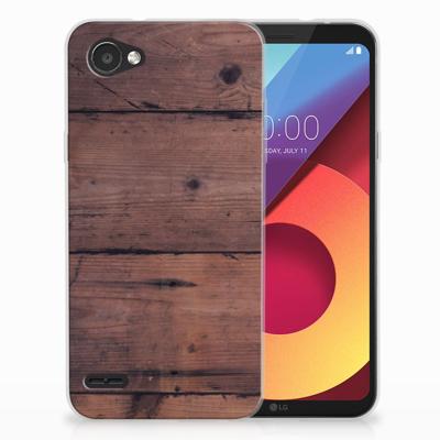 LG Q6 | LG Q6 Plus Bumper Hoesje Old Wood