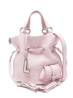 Lancel sac seau en cuir - Rose