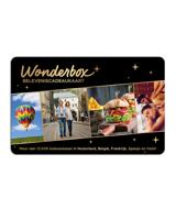 Wonderbox Beleveniscadeaukaart