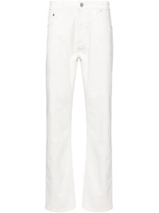 ETRO jean droit à motif cachemire en jacquard - Blanc