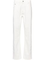 ETRO jean droit à motif cachemire en jacquard - Blanc