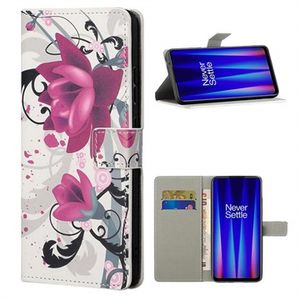 Style Series OnePlus Nord CE 2 5G Wallet Case - Elegant Lotus