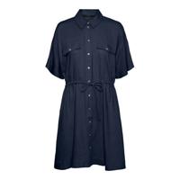 VERO MODA blousejurk VMHAF donkerblauw