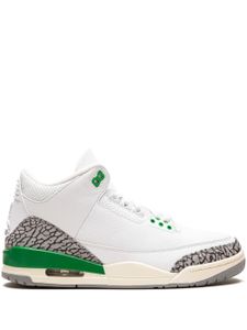 Jordan baskets montantes Air Jordan 3 'Lucky Green' - Blanc