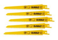 DeWalt Accessoires Reciprozaagblad BiM 152x4,2mm splintervrij in gipsplaat en kunstsof - DT2356-QZ - thumbnail