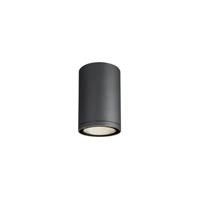 SLV plafondopbouwarmatuur ENOLA ROUND L/verlichting voor wanden, paden, ingangen, led spot buiten, tuinarmatuur, plafondspot / IP65 3000/4000K 35W 2500/2800lm antraciet 38 graden