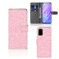 Samsung Galaxy S20 Plus Hoesje White Flowers - thumbnail